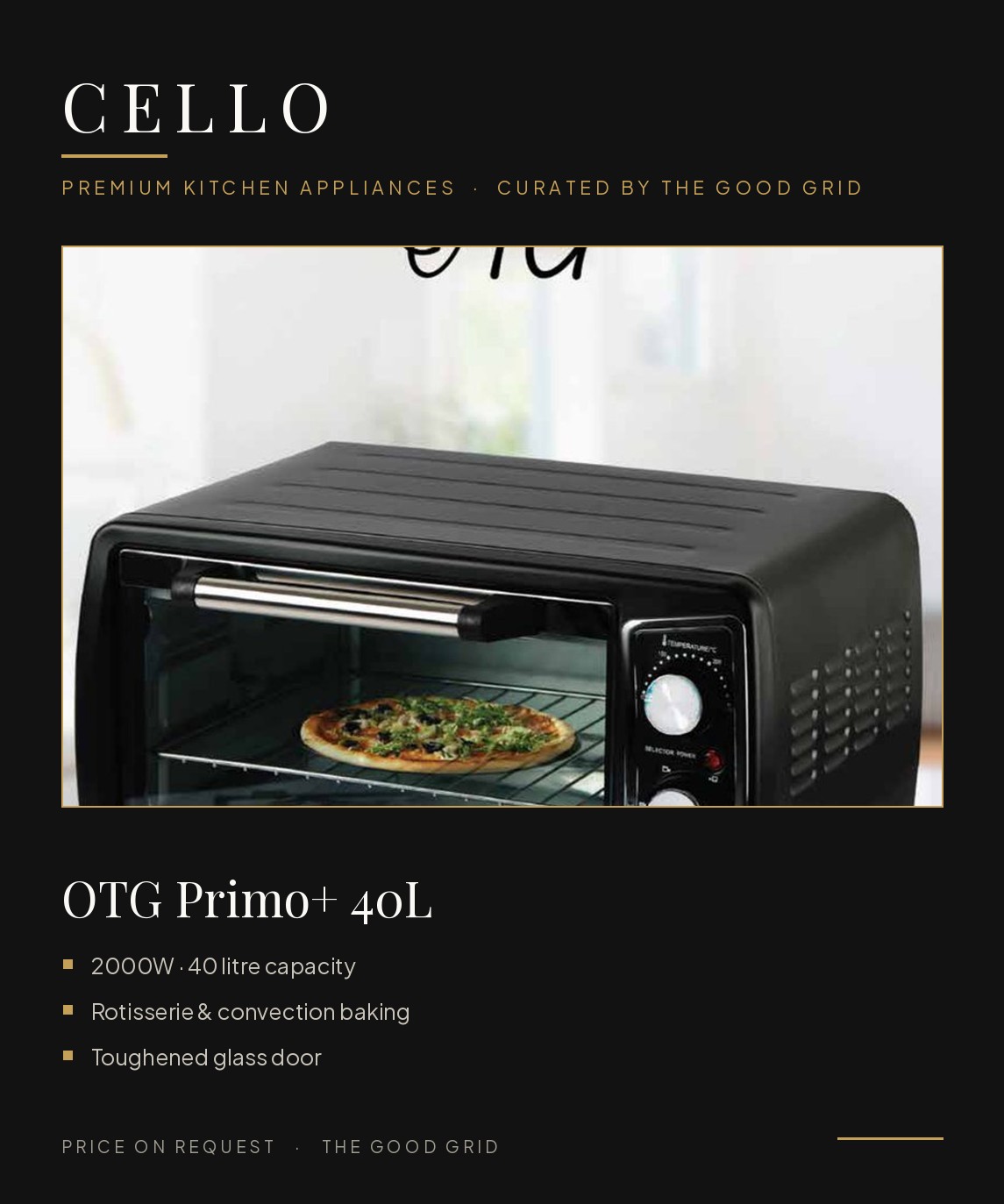 Cello OTG Primo+ 40L